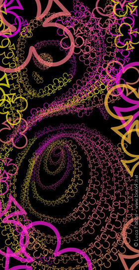 disegno scritte lettere numeri simboli colorati android app wallpaper 08